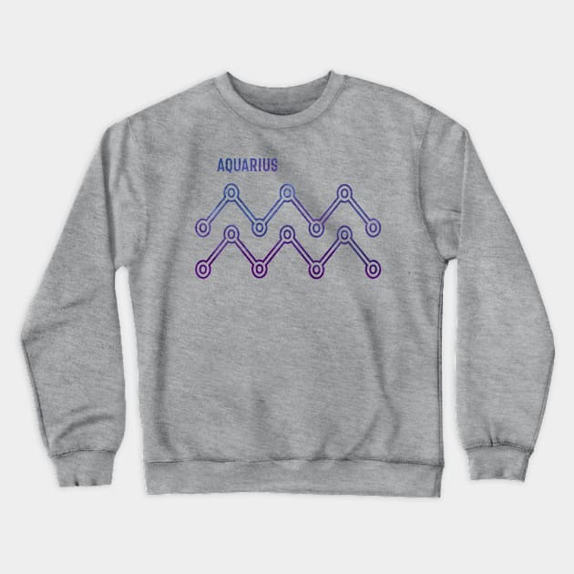 Aquarius Crewneck Sweatshirt by FamiLane